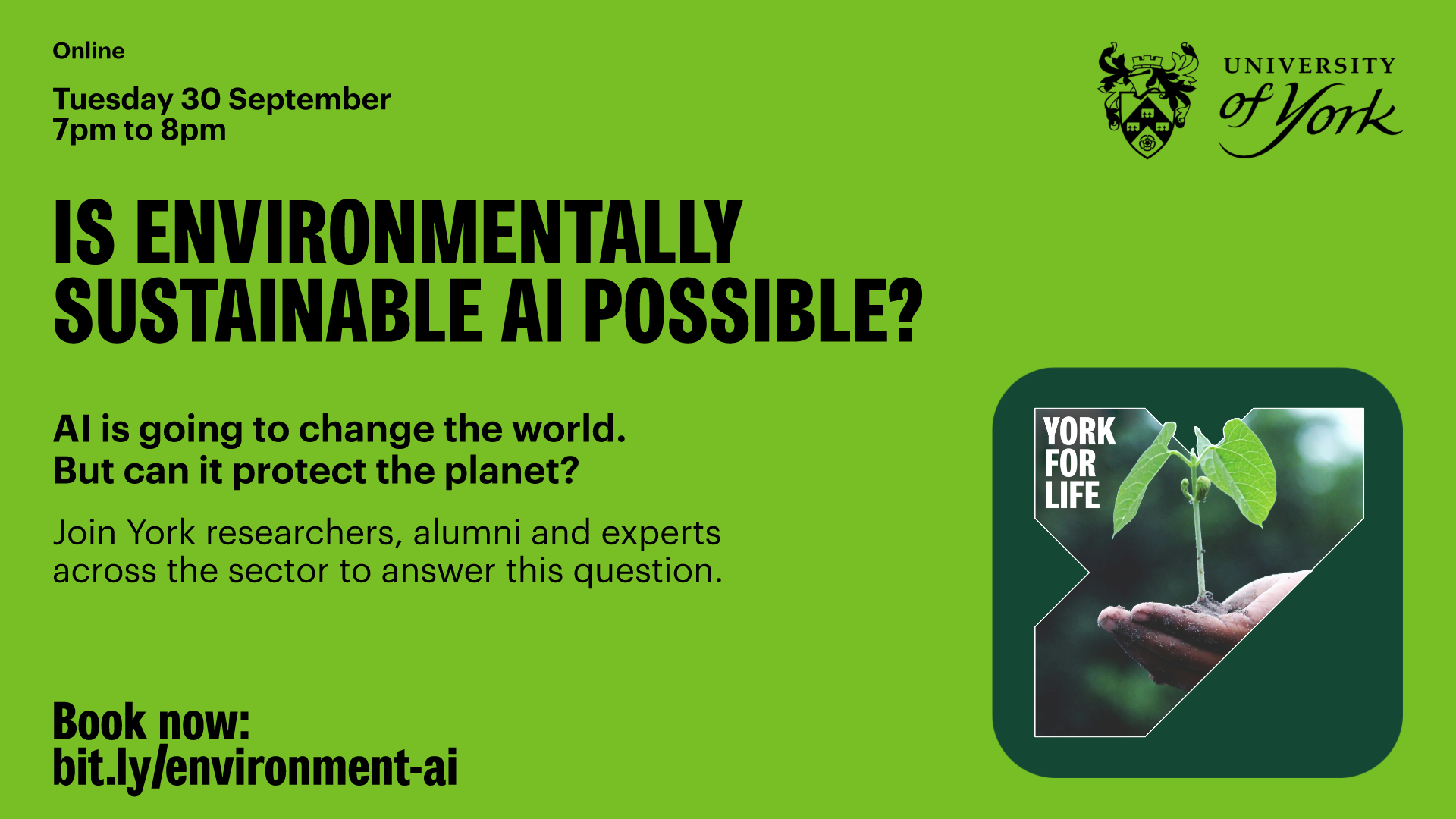 Is environmentally sustainable AI possible? Panel Discussion
